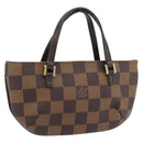 LOUIS VUITTON Damier Ebene Manosque GM Accessory Pouch N51120 LV Auth 181371A-1