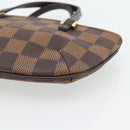 LOUIS VUITTON Damier Ebene Manosque GM Accessory Pouch N51120 LV Auth 181371A-9