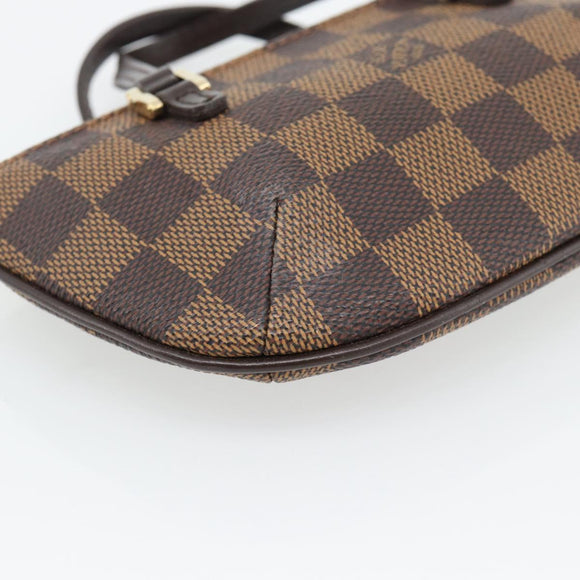 LOUIS VUITTON Damier Ebene Manosque GM Accessory Pouch N51120 LV Auth 181371A