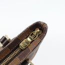 LOUIS VUITTON Damier Ebene Manosque GM Accessory Pouch N51120 LV Auth 181371A-10