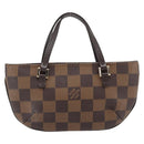LOUIS VUITTON Damier Ebene Manosque GM Accessory Pouch N51120 LV Auth 181371A-2