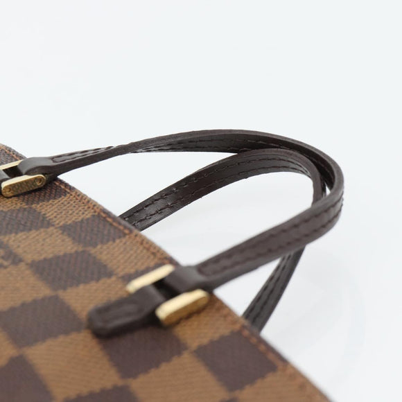 LOUIS VUITTON Damier Ebene Manosque GM Accessory Pouch N51120 LV Auth 181371A