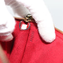 LOUIS VUITTON Epi Pochette Accessoires Pouch Red M52947 LV Auth 181376-12