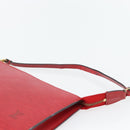 LOUIS VUITTON Epi Pochette Accessoires Pouch Red M52947 LV Auth 181376-8