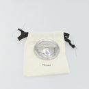 CELINE Brosche Metall Silber Auth 181379A-9