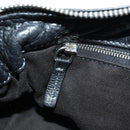 Chloe Paddington Hand Bag Leather Black Gold Silver Auth 181380SAV-23