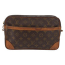 LOUIS VUITTON Monogram Compiegne 28 Clutch Bag M51845 LV Auth 181382-2