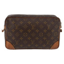 LOUIS VUITTON Monogram Compiegne 28 Clutch Bag M51845 LV Auth 181382-3