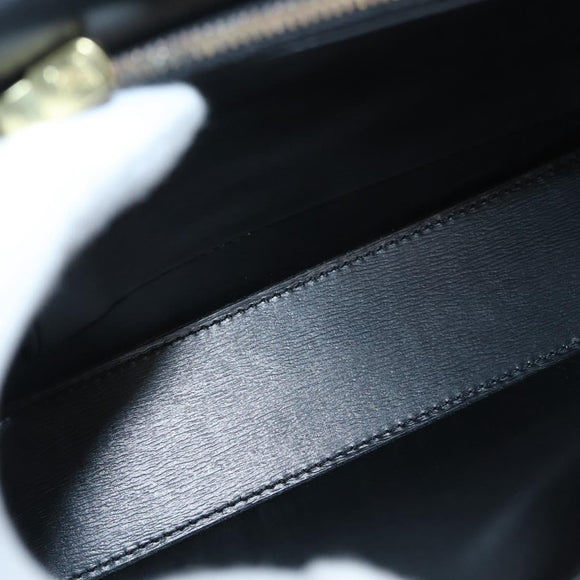 LOUIS VUITTON Epi Malesherbes Hand Bag Black M52372 LV Auth 181383