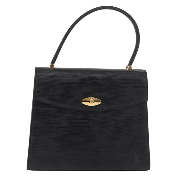 LOUIS VUITTON Epi Malesherbes Hand Bag Black M52372 LV Auth 181383