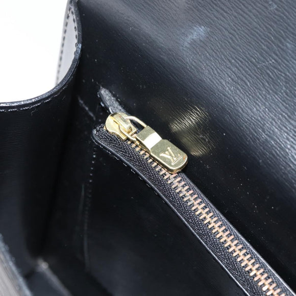 LOUIS VUITTON Epi Malesherbes Hand Bag Black M52372 LV Auth 181383