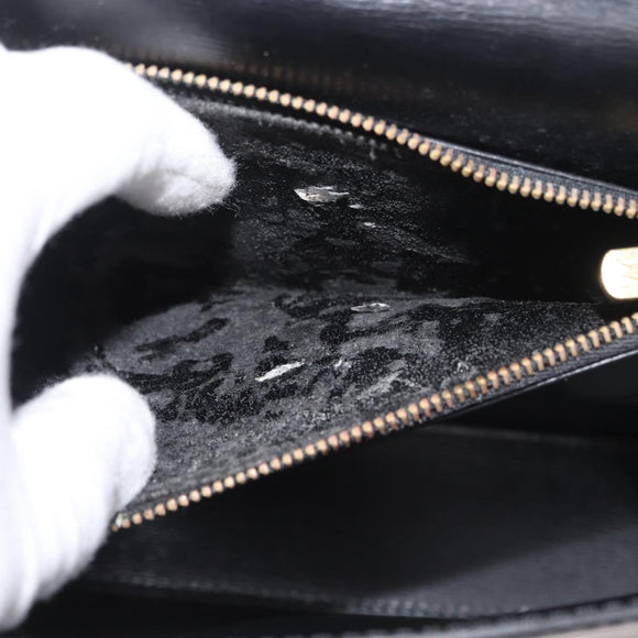 LOUIS VUITTON Epi Malesherbes Hand Bag Black M52372 LV Auth 181383