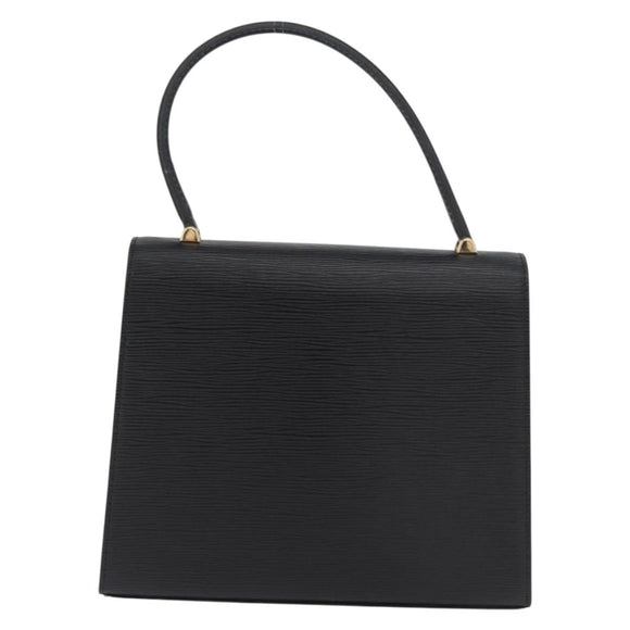 LOUIS VUITTON Epi Malesherbes Hand Bag Black M52372 LV Auth 181383