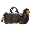 LOUIS VUITTON Monogram Monkey Puppet Keepal lXS Bag M80118 LV Auth 181387SM-1