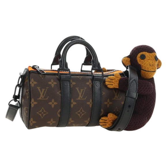 LOUIS VUITTON Monogram Monkey Puppet Keepal lXS Bag M80118 LV Auth 181387SM