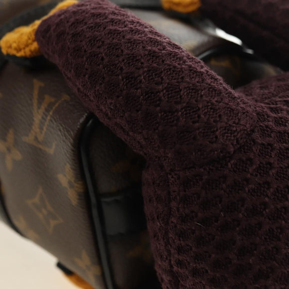 LOUIS VUITTON Monogram Monkey Puppet Keepal lXS Bag M80118 LV Auth 181387SM