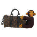 LOUIS VUITTON Monogram Monkey Puppet Keepal lXS Bag M80118 LV Auth 181387SM-13