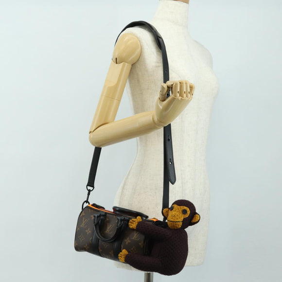 LOUIS VUITTON Monogram Monkey Puppet Keepal lXS Bag M80118 LV Auth 181387SM