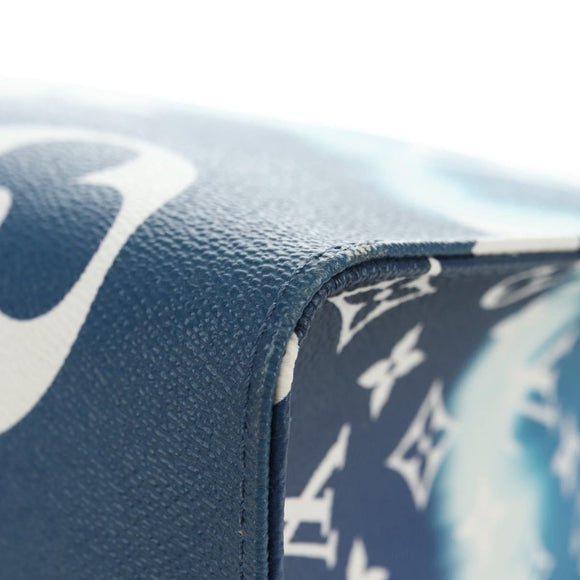 LOUIS VUITTON LV Escal Monogram On the Go GM Bag Blue M45120 LV Auth 181389SAM
