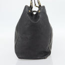 GUCCI GG Canvas Guccissima Tote Tas Leer Donkerbruin Goud 233607 Auth 181391V-3
