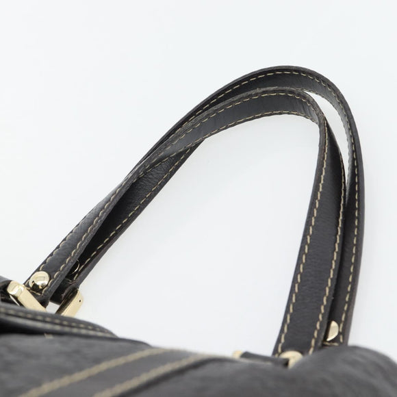 GUCCI GG Canvas Guccissima Tote Tas Leer Donkerbruin Goud 233607 Auth 181391V