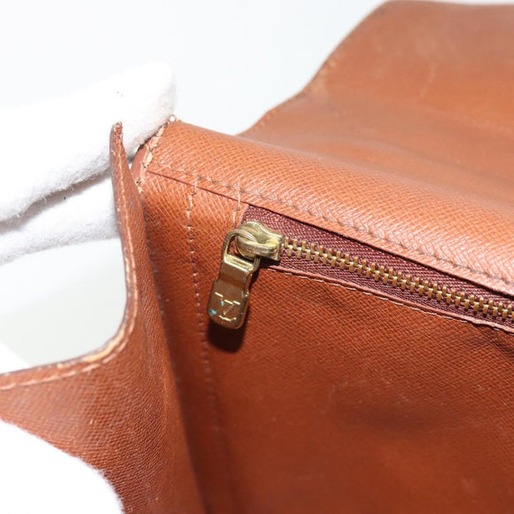 LOUIS VUITTON Monogram Monceau 28 Hand Bag M51185 LV Auth 181393