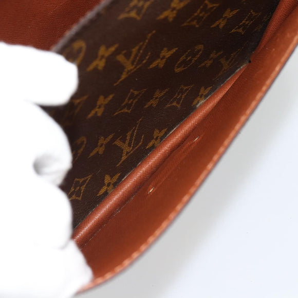 LOUIS VUITTON Monogram Monceau 28 Hand Bag M51185 LV Auth 181393