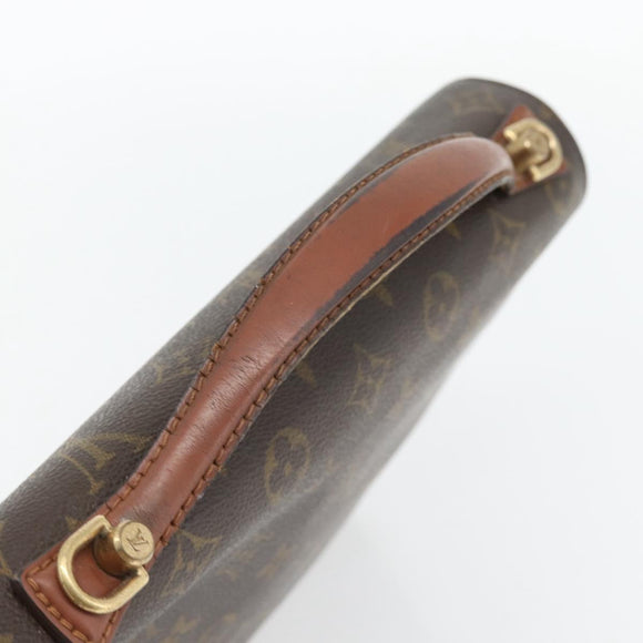LOUIS VUITTON Monogram Monceau 28 Hand Bag M51185 LV Auth 181393