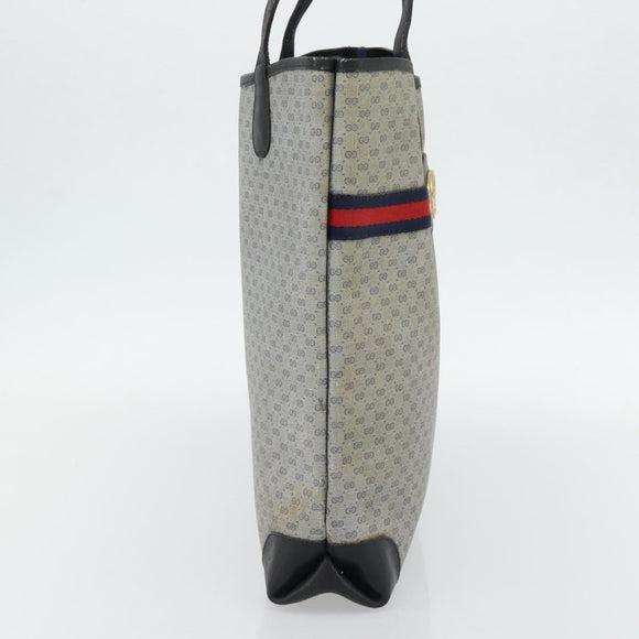 GUCCI Micro GG Supreme Sherry Line Tasche PVC Navy Gold 002 904 0131 Original 181396