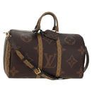 LOUIS VUITTON Reverse Giant Keepall Bandouliere 45 Bag M47211 LV Auth 181403SM-1