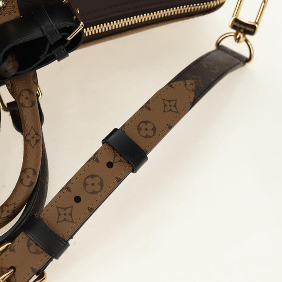 LOUIS VUITTON Reverse Giant Keepall Bandouliere 45 Bag M47211 LV Auth 181403SM