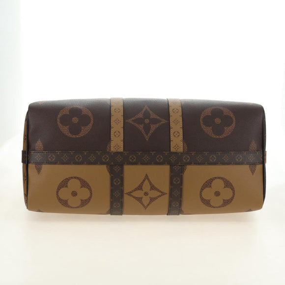 LOUIS VUITTON Reverse Giant Keepall Bandouliere 45 Bag M47211 LV Auth 181403SM