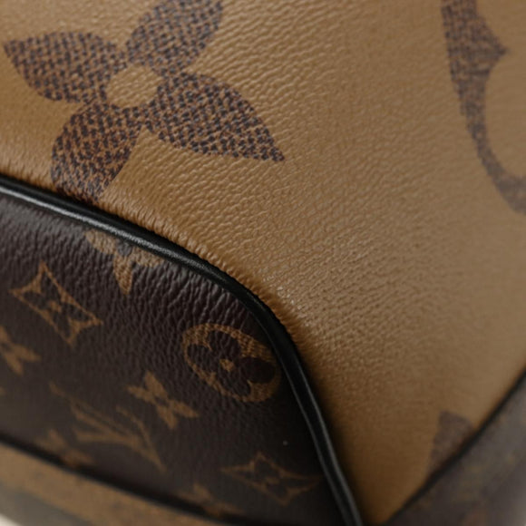 LOUIS VUITTON Reverse Giant Keepall Bandouliere 45 Bag M47211 LV Auth 181403SM