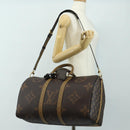 LOUIS VUITTON Reverse Giant Keepall Bandouliere 45 Bag M47211 LV Auth 181403SM-33