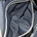 GUCCI GG Canvas Sherry Line Histeria Hand Bag Black Gold 186232 Auth 181412V-27