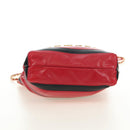 CHANEL Chain Chanel 22 Mini Bag Lamb Skin 2way Red Gold CC Auth 181415SM-12