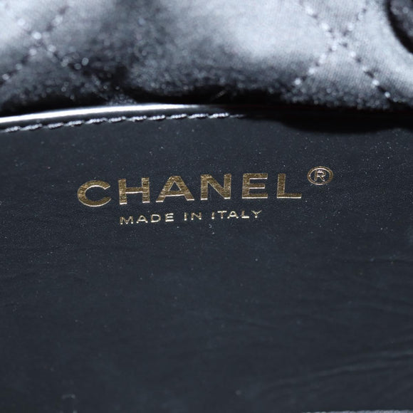 CHANEL Chain Chanel 22 Mini Bag Lamb Skin 2way Red Gold CC Auth 181415SM