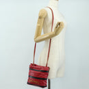 CHANEL Chain Chanel 22 Mini Bag Lamb Skin 2way Red Gold CC Auth 181415SM-25