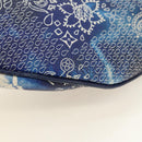 LOUIS VUITTON Monogram Bandana Discovery Bum Bag Blue M20587 LV Auth 181423SM-17
