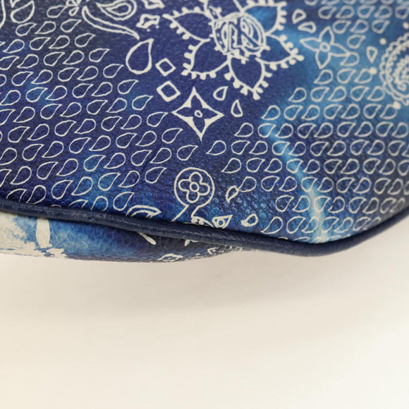 LOUIS VUITTON Monogram Bandana Discovery Bum Bag Blue M20587 LV Auth 181423SM