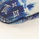 LOUIS VUITTON Monogram Bandana Discovery Bum Bag Blue M20587 LV Auth 181423SM-18
