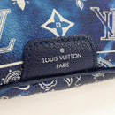 LOUIS VUITTON Monogram Bandana Discovery Bum Bag Blue M20587 LV Auth 181423SM-20
