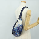LOUIS VUITTON Monogram Bandana Discovery Bum Bag Blue M20587 LV Auth 181423SM-24