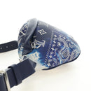 LOUIS VUITTON Monogram Bandana Discovery Bum Bag Blue M20587 LV Auth 181423SM-3