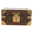 LOUIS VUITTON Monogram Coffretrezor 20 Jewelry Box Marron LV Auth 181425SM-2