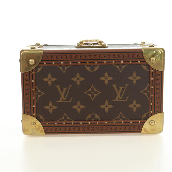 LOUIS VUITTON Monogram Coffretrezor 20 Sieradendoos Marron LV Auth 181425SM