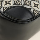 LOUIS VUITTON Monogram Jaguar Deauville MINI Bag Black M57205 LV Auth 181427M-15