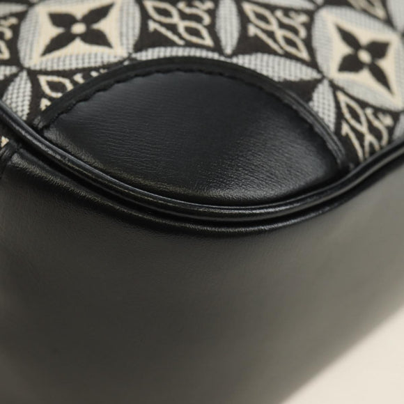 LOUIS VUITTON Monogram Jaguar Deauville MINI Bag Black M57205 LV Auth 181427M