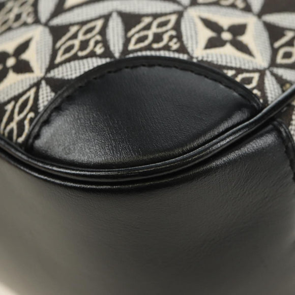 LOUIS VUITTON Monogram Jaguar Deauville MINI Bag Black M57205 LV Auth 181427M