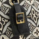 LOUIS VUITTON Monogram Jaguar Deauville MINI Bag Black M57205 LV Auth 181427M-20
